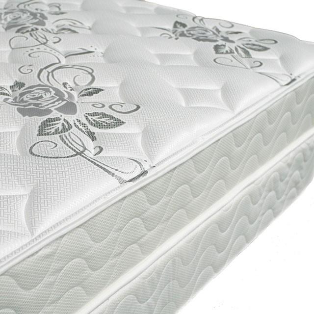 ELBERTYNA White 8" Tight Top Mattress, Full - Home And Beyond