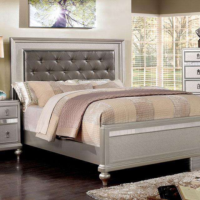 Avior Bed Silver - Home And Beyond