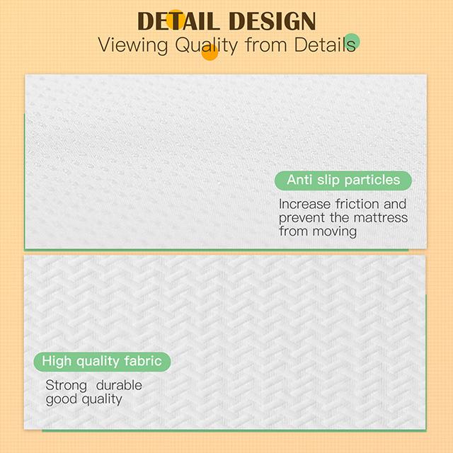 Forsythia 8" Twin Green Tea Gel Memory Foam