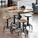 Foskey Antique Black Dining Table - Home And Beyond