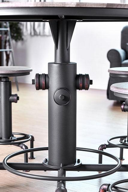 Foskey Antique Black Dining Table - Home And Beyond