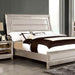 Golva E.King & Queen Bed White & Silver - Home And Beyond