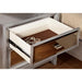 Golva E.King & Queen Bed White & Silver - Home And Beyond