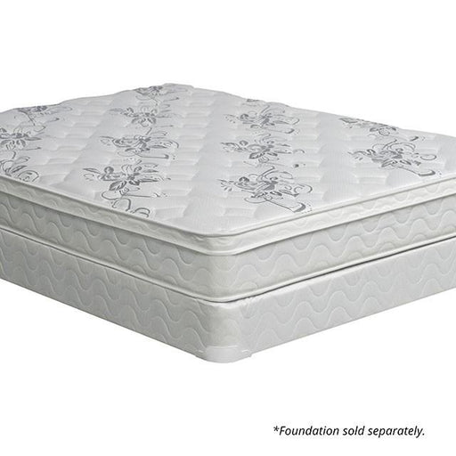 JALEN White 9" Euro Top Mattress, Twin - Home And Beyond