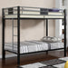 Clifton Silver/Gun Metal Twin/Twin Bunk Bed image