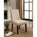 Kaitlin Light Walnut/Beige Side Chair (2/CTN) image