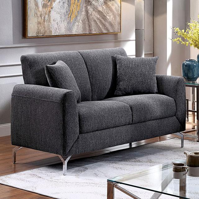 LAURITZ Loveseat, Gray image