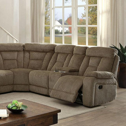 Maybell Mocha SECTIONAL, MOCHA image