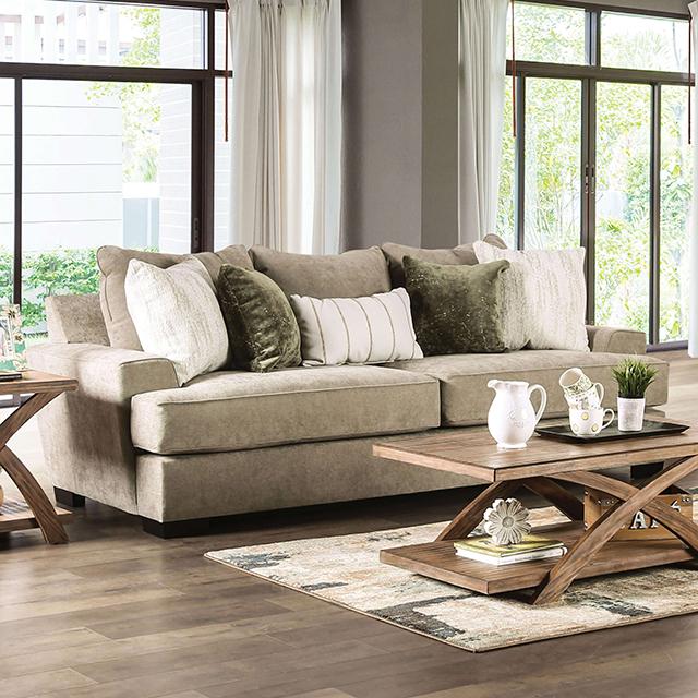 NEW MEADOWS Sofa, Ash Green/Ivory image