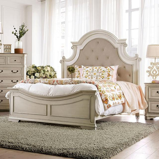 Pembroke Antique Whitewash Cal.King Bed image