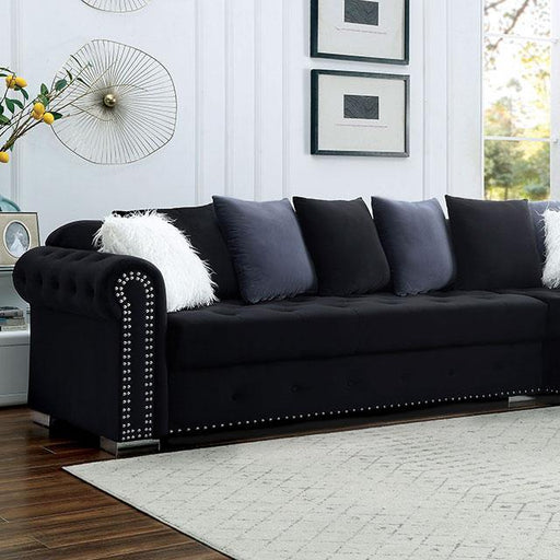 WILMINGTON Sectional, Black image