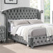 ZOHAR E.King Bed, Gray image