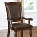 Alpena Brown Cherry/Espresso Arm Chair (2/CTN) image