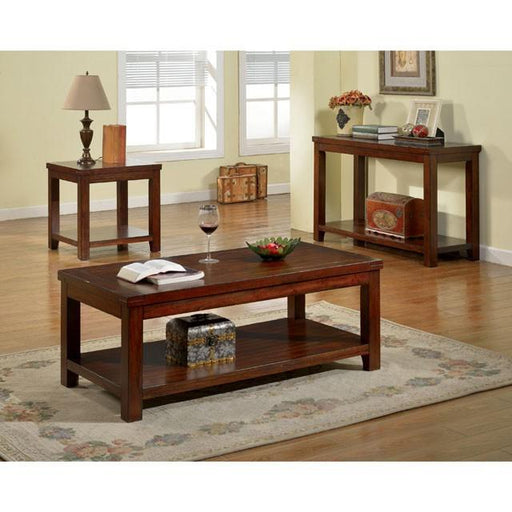 ESTELL Dark Cherry Sofa Table, Cherry image