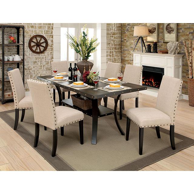 Kaitlin Light Walnut Dining Table image