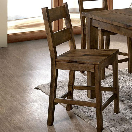 Kristen Rustic Oak Side Chair (2/CTN) image