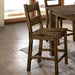 Kristen Rustic Oak Side Chair (2/CTN) image