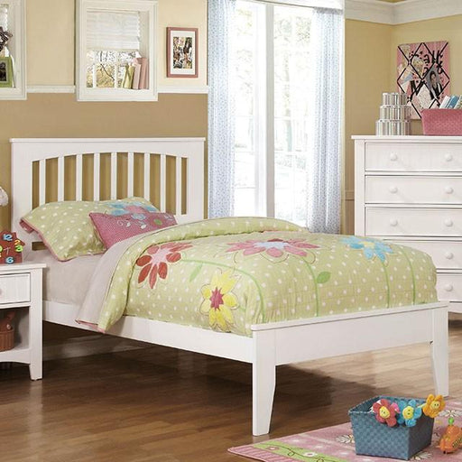 Pine Brook White Twin Bed image