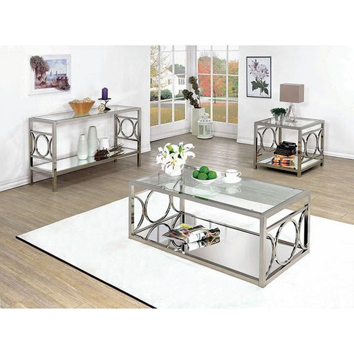 RYLEE Chrome Sofa Table, Chrome image