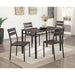 Westport Antique Brown/Black 5 Pc. Dining Table Set image