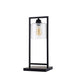 Zoe Black 6"H Table Lamp image