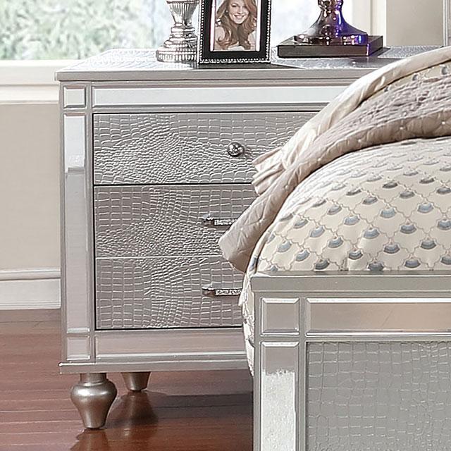 Brachium Silver Night Stand Brachium Silver Night Stand