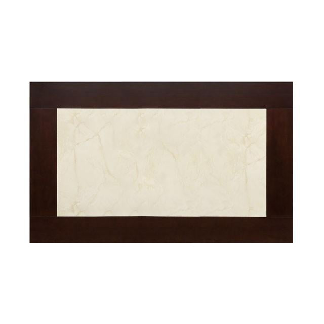 BRENT Dark Cherry/Ivory Dining Table - Home And Beyond