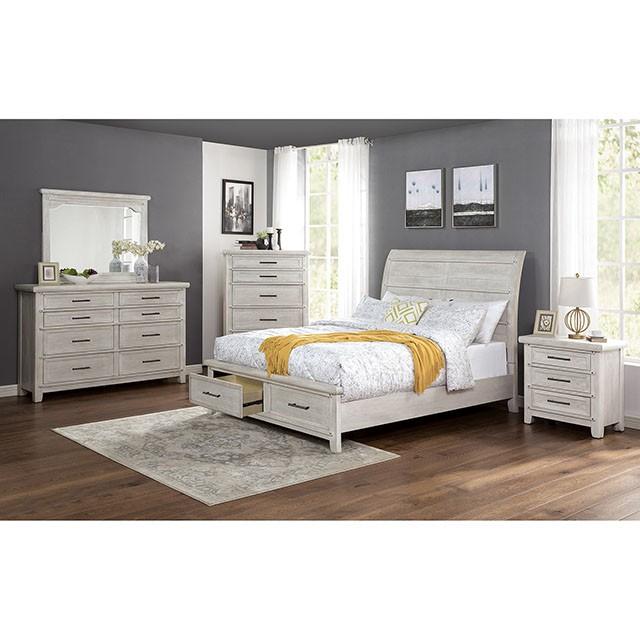 SHAWNETTE Cal.King & E.King Bed - Home And Beyond