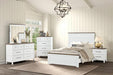 Pinetop 4 & 5 Piece Twin Bedroom Set White & Blue - Home And Beyond