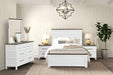 Pinetop 4 & 5 Piece Twin Bedroom Set White & Blue - Home And Beyond