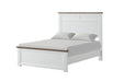 Pinetop 4 & 5 Piece Twin Bedroom Set White & Blue - Home And Beyond