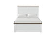 Pinetop 4 & 5 Piece Twin Bedroom Set White & Blue - Home And Beyond