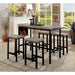 Vilvoorde 5 Pc. Counter Ht. Table Set - Home And Beyond
