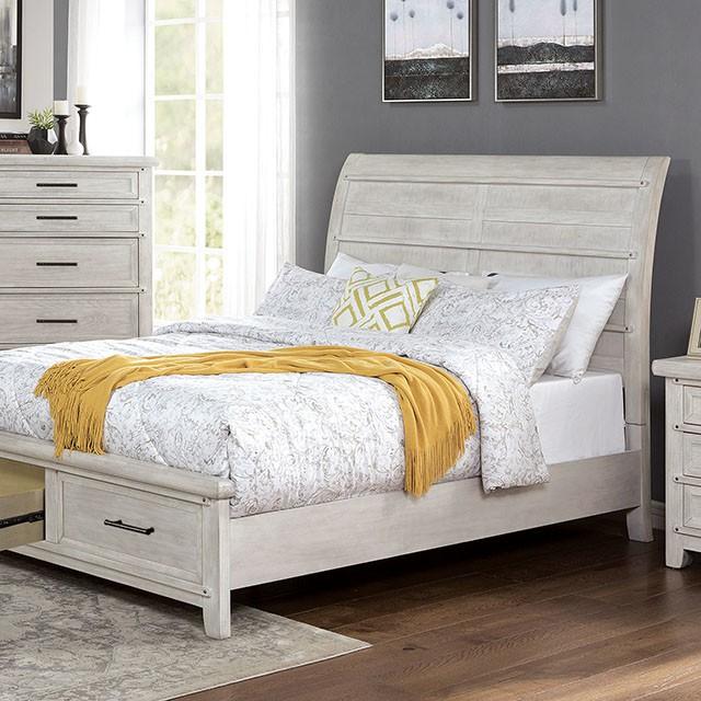 SHAWNETTE Cal.King & E.King Bed - Home And Beyond