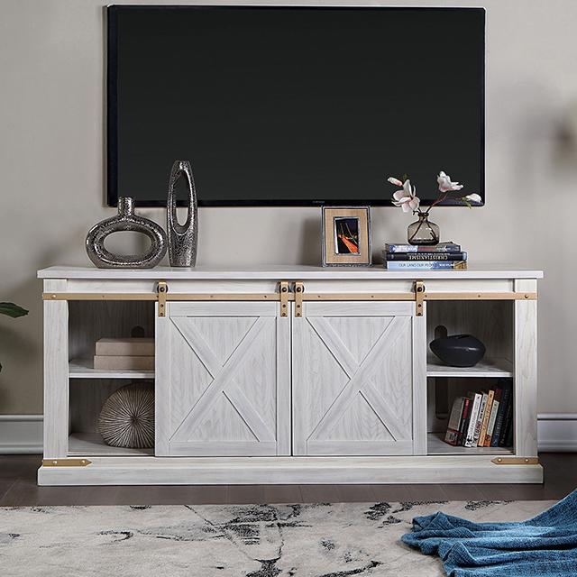 BORREGO TV Stand, Antique White