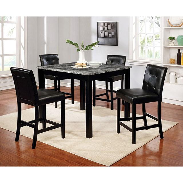 WILDROSE 5 Pc. Counter Ht. Table Set