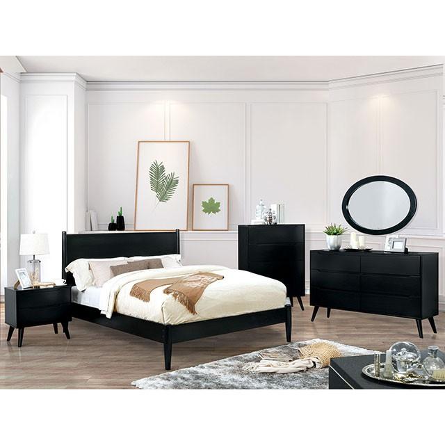 LENNART II Black Cal.King Bed