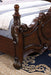 Francione E.King & Queen Bed White & Chrome - Home And Beyond
