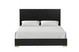 Goldsberg E.King & Queen Bed Grey & Pink - Home And Beyond