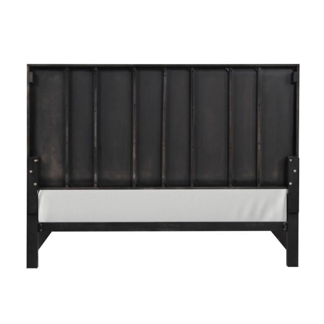 Goldsberg E.King & Queen Bed Grey & Pink - Home And Beyond