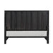 Goldsberg E.King & Queen Bed Grey & Pink - Home And Beyond