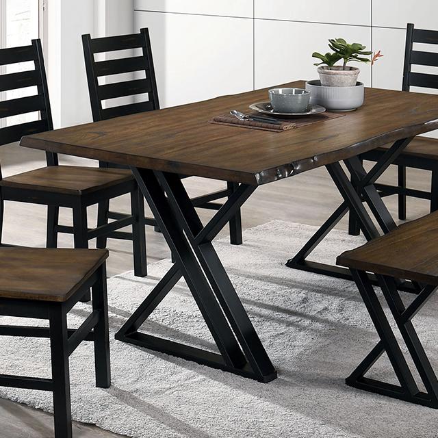 Barbary Dining Table Set with Bench