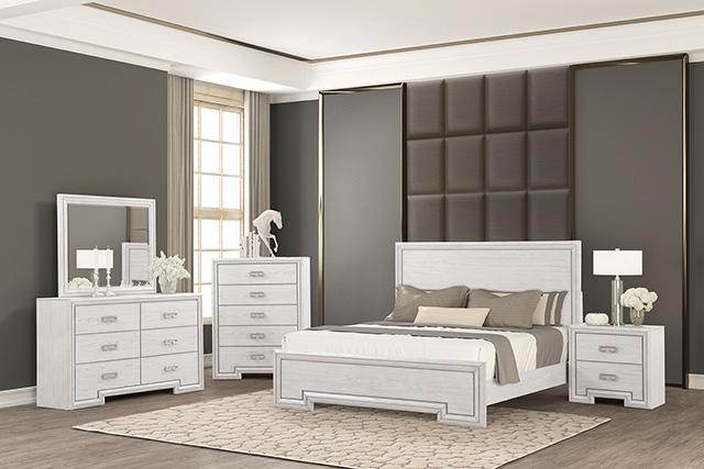 Basilone E.King Bed - Home And Beyond