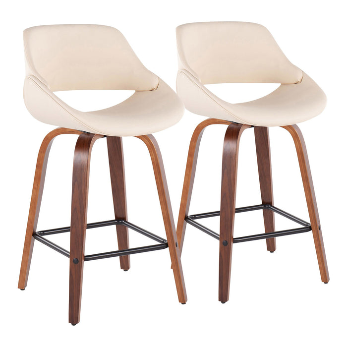 Fabrico Fixed-Height Counter Stool - Set of 2