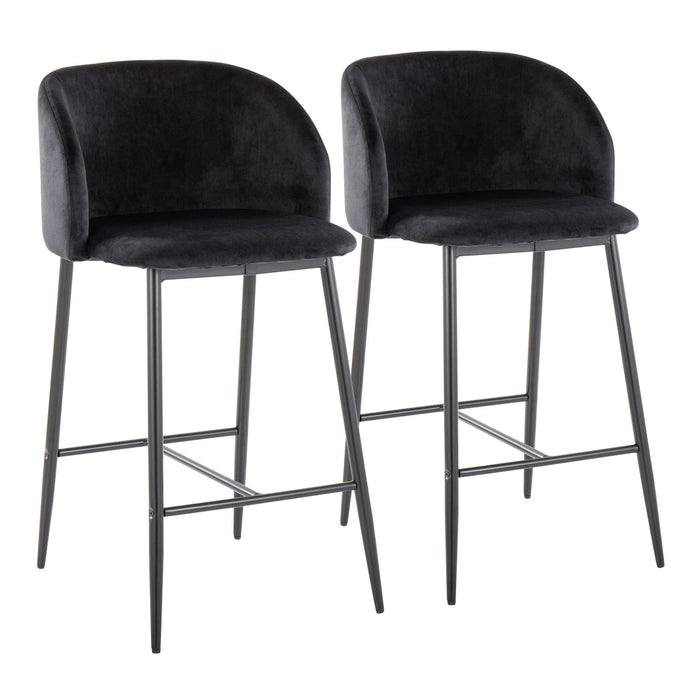 Fran 26" Fixed-Height Counter Stool - Set of 2 image