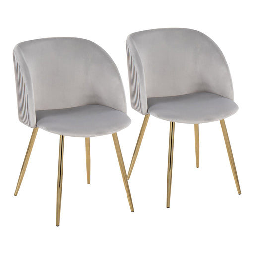 Fran Pleated Chair - Set of 2 image