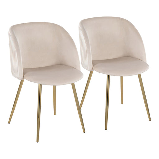 Fran Pleated Chair - Set of 2 image