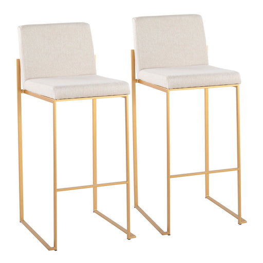 Fuji High Back Barstool - Set of 2 image