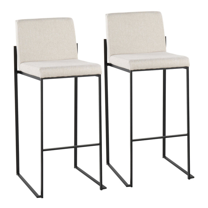 Fuji High Back Barstool - Set of 2 image