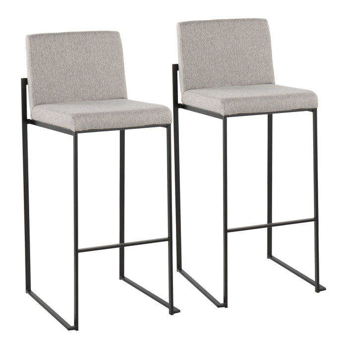 Fuji High Back Barstool - Set of 2 image